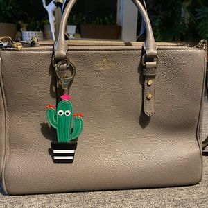 Gray Kate Spade Satchel
